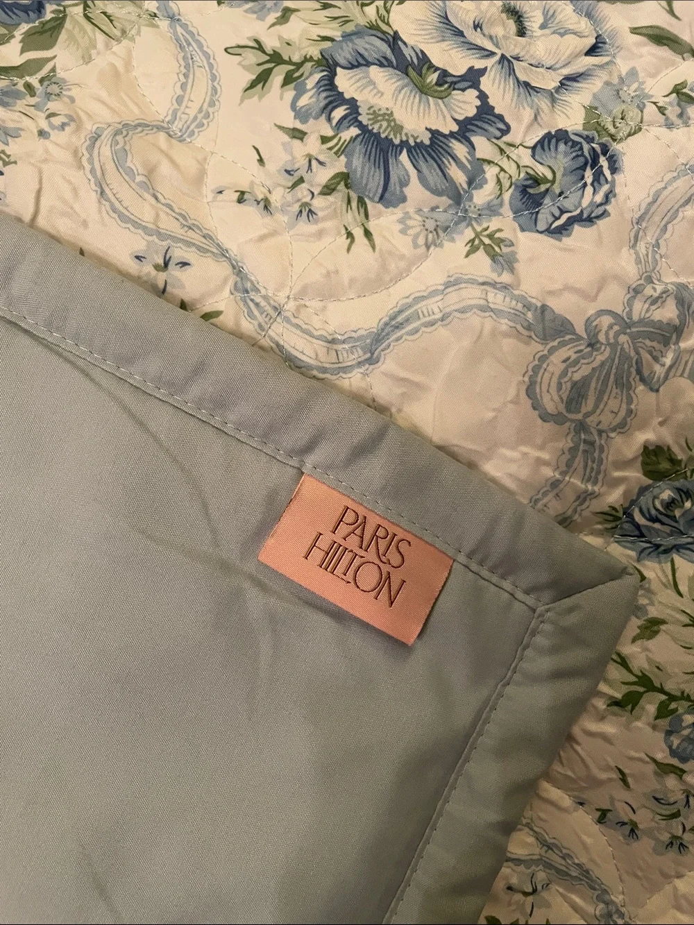 Shabby Chic Pillow Shams (2) Standard Size by Paris Hilton